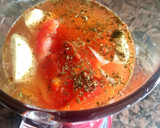 Foto del paso 2 de la receta: Mariscos salteados con morrón y arroz sabroso. #delantaldorado