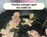 Foto langkah ke 3 dari resep Nasi tim ayam jamur.