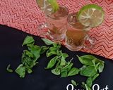 A picture of step 2 of Basil Lemon Tea.