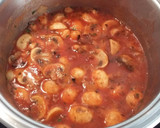 Foto del paso 1 de la receta: Tallarines con champiñones en salsa