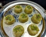 પિસ્તા ઘારી રેસીપી સ્ટેપ6ફોટો