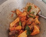 Foto langkah ke 3 dari resep Ampela Ayam Tahu Bumbu Pedas.
