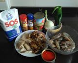 Foto del paso 1 de la receta Arroz con setas y gambas