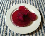 Foto langkah ke 5 dari resep Agar-Agar Buah Naga.