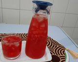 A picture of step 3 of Chunky water melon 🍉drink.
