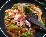 Foto langkah ke 2 dari resep Sayur Labu Siam Pete Sayap Ayam.