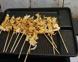 Foto langkah ke 5 dari resep Sate jamur.