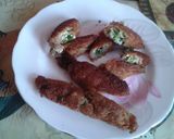 A picture of step 6 of Curd rolls.