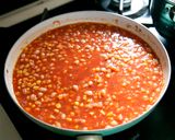 Mexikói bab húsmentesen fekete rizzsel (vegetáriánus, gluténmentes) recept fázis 3 fotója