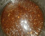 A picture of step 3 of Tilda’s ricebeans special.