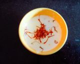 A picture of step 1 of Healthy delicious Kesar Malai peda for Raksha Bandhan special.