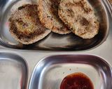 A picture of step 6 of Sweet potato and raw banana tikki.