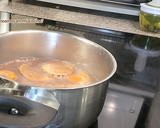 Foto del paso 4 de la receta: Chocolate caliente con mandarina, canela y jengibre