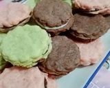 Pas rețetă Cookies în culori cu ciocolată 5 fotografie