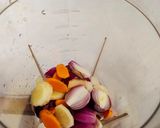 Gambar langkah 2 resipi Asam pedas telur ikan mayong/duri.
