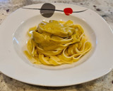 Foto del paso 7 de la receta: Tagliatelli al pesto rojo