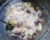 A picture of step 3 of YOGURT FRUIT CHAAT 😍.
