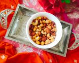 A picture of step 2 of Masala Ghee Nuts (Virat Recipe).