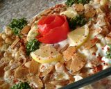 A picture of step 5 of Chickpea Fatteh.