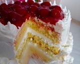 Foto langkah ke 11 dari resep 55. Birthday Cake topping buah.