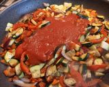 Une image de l'étape 3 de Hachis parmentier au poulet et légumes.