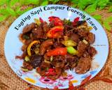 Cara Membuat Daging Sapi Campur Goreng Asem 4