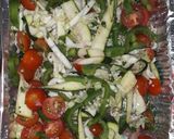 Foto del paso 3 de la receta: Salmón con verduras al horno