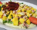 Foto del paso 16 de la receta Ensalada de bogavante y mango con crema de aguacate
