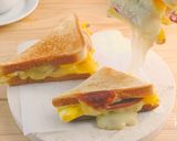 Foto langkah ke 6 dari resep One Pan Egg Toast, Sarapan Ala Korea.