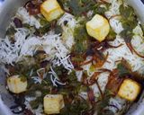 A picture of step 12 of Subz Biryani.