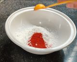 A picture of step 3 of Dry chilli paneer.