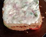 A picture of step 4 of Uttapam Sandwich.