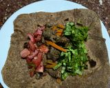 Foto del paso 6 de la receta: Warps integral de Carne y Verduras