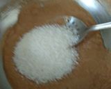 A picture of step 2 of Kadha Prashad.