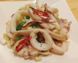 檸檬椒鹽中卷(無油料理)的食譜步驟4照片