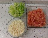 Foto del paso 5 de la receta Kebab de cordero a la miel con pimientos fritos y queso viejo