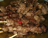 Foto langkah ke 4 dari resep Sate Daging Sapi Maringgi Ulala.
