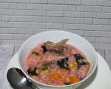Foto langkah ke 5 dari resep Bubur Bayam Merah.