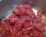 A picture of step 3 of Carne en su jugo.