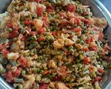 A picture of step 1 of Mumbai style Pav bhaji.