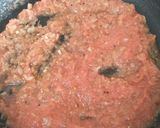 A picture of step 4 of Seyal paav (bread in onion tomato gravy).