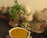A picture of step 12 of Sindhi Style: 'Lal Math' or 'Lal Saag Dal'.