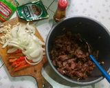 Foto langkah ke 1 dari resep Beef Teriyaki Pepper.