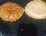 A picture of step 1 of Tawa grill crunchy bun.