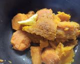 Foto del paso 2 de la receta: Tarta Fer de carne, espinaca, zapallo y boniato