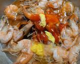 Foto langkah ke 4 dari resep Udang Pedas Manis.