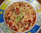 Foto langkah ke 7 dari resep Makaroni Kuah Pedas.