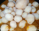 Foto del paso 13 de la receta: Albóndigas de pulpo en su jugo, con patatas baby