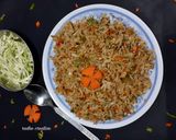 વેજ ફ્રાઈડ રાઈસ (Veg Fried rice recipe in Gujarati) રેસીપી સ્ટેપ5ફોટો