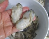 Hình bước làm 1 của món Hàu sữa tẩm bột chiên